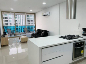Hermoso y moderno apartamento con vista al mar.